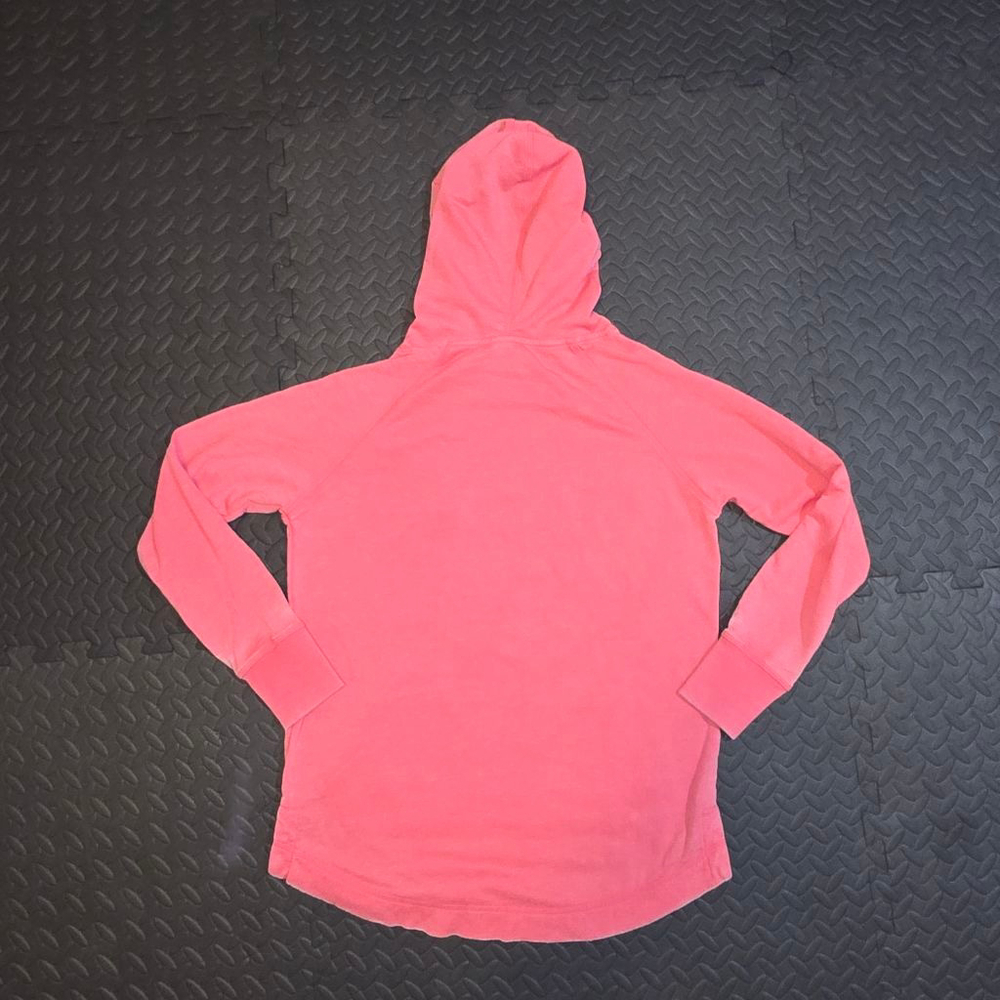 Women's US Apparel Coral White Graphic Hoodie Size S - Picture 2 of 3